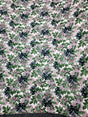 Brocade Jacquard Floral Chenille Fabric Mauve Green
