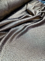 Brocade Jacquard Fabric Gold Metallic Textured Embossed