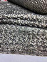 Brocade Jacquard Fabric Antique Gold