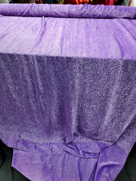 Lame Lavender Fabric