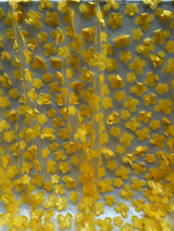 3D Flower Lace Yellow