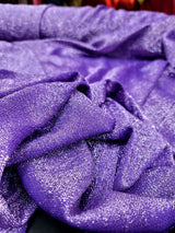 Lame Lavender Fabric