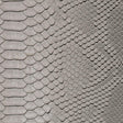 Silver Faux Viper Sopythana Snake Skin Vinyl Fabric,