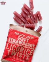 Soft Black Licorice Twists 7 oz