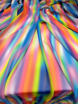 Multi-Color Chiffon Ombre Fabric