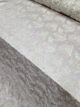 Beaded Embroidered Lace Ivory