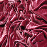Silk Rayon Velvet Fabric - 80 Percent Rayon 20 Percent Silk, Velvet, 45" Width, 180 GSM (1 Yard)