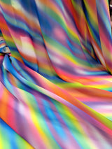 Multi-Color Chiffon Ombre Fabric