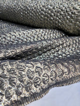 Brocade Jacquard Fabric Antique Gold