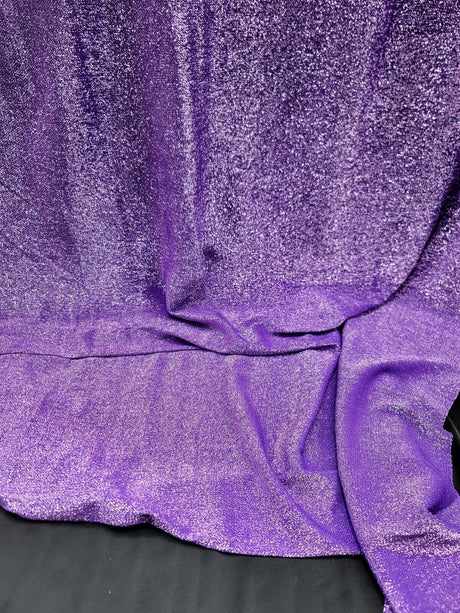 Lame Lavender Fabric