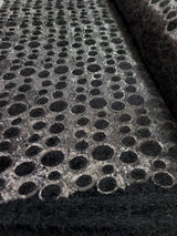 Black Sequin Stretch Fabric