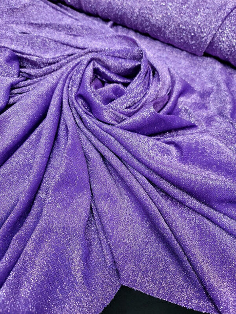 Lame Lavender Fabric