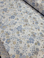 Brocade Jacquard Metallic Floral on Organza