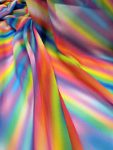 Multi-Color Chiffon Ombre Fabric