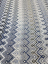 Metallic Brocade Fabric Teal Gold