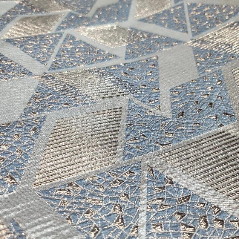Brocade Jacquard Triangle Pattern Fabric