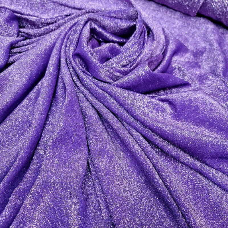 Lame Lavender Fabric