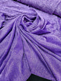 Lame Lavender Fabric