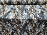 Stretch Spandex Snake Print Fabric