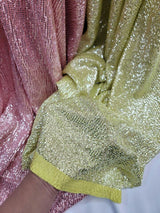 Stretch Textured Silver Fabric
