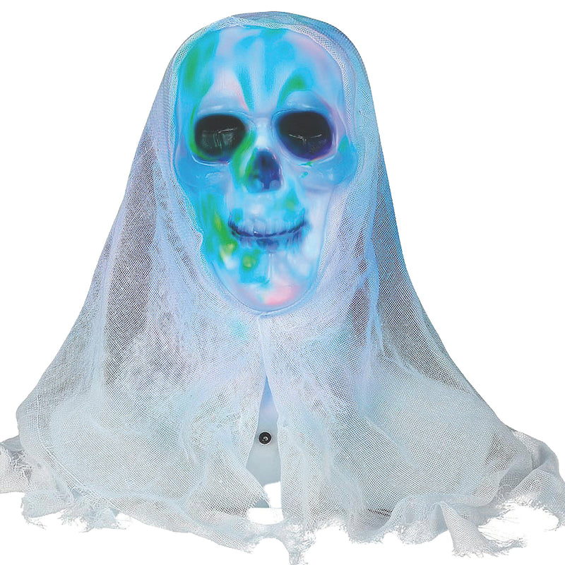 Lightshow Skull Bust White