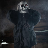 Hanging Skull Man Animated Halloween Decoration – 43 Inches