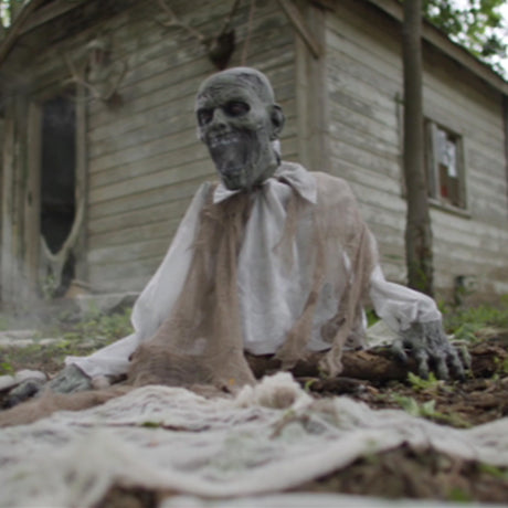 Gaseous Zombie Animated Fog Prop