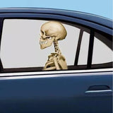 Skeleton Car Cling