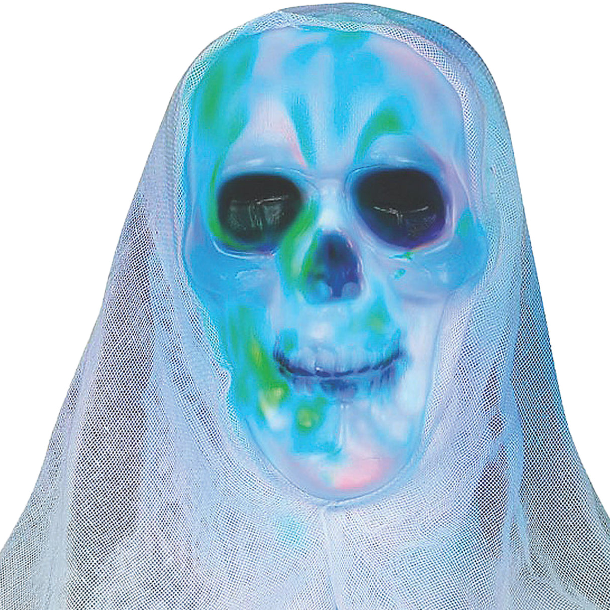 Lightshow Skull Bust White