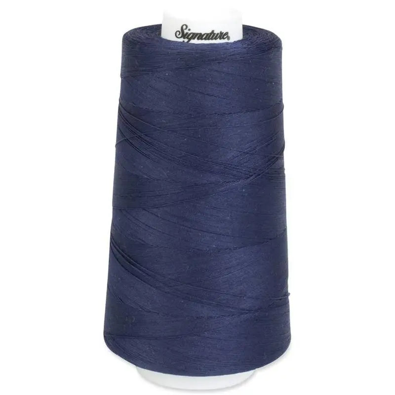 Cotton Thread Navy Signature 3-Ply Tex 40