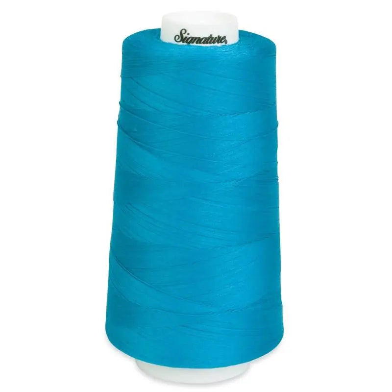 Turquoise Cotton Thread 3-Ply Cone