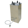 Lakeside S6011 Heated Counter-Drop-In Style Dish Dispenser - Square - Plate Size: 10-1/2" to 11-1/4"