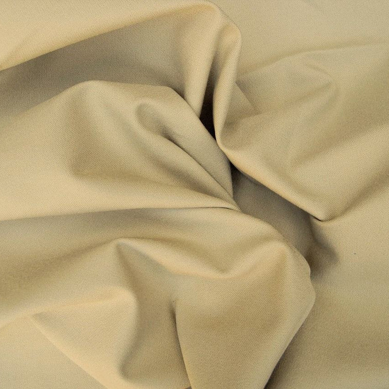 Cotton Twill Spandex Khaki Fabric