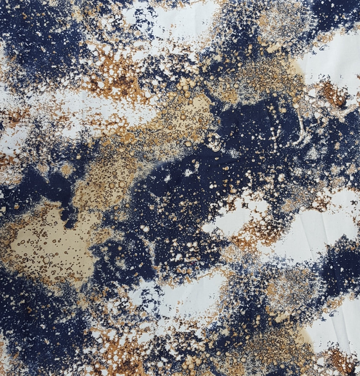 Cotton Twill Spandex Galaxy Space Print