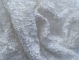 French Lace White Nylon Spandex