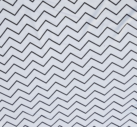 Rayon Spandex Chevron Print