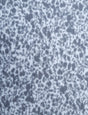 Animal Print Cotton Spandex Fleece Gray White
