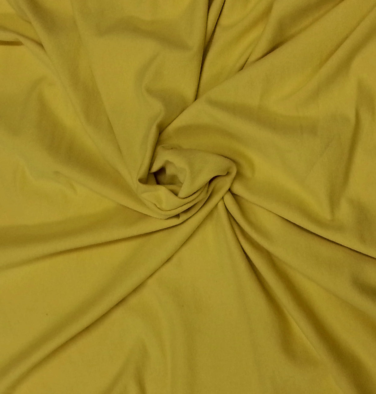 French Terry Mustard Modal Cotton Spandex