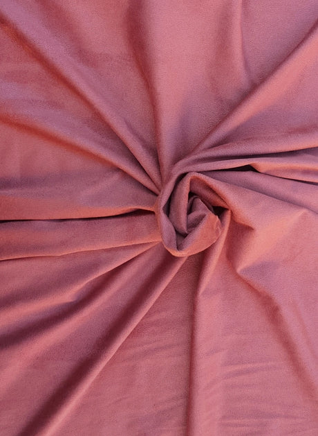 Microsuede Spandex Marsala