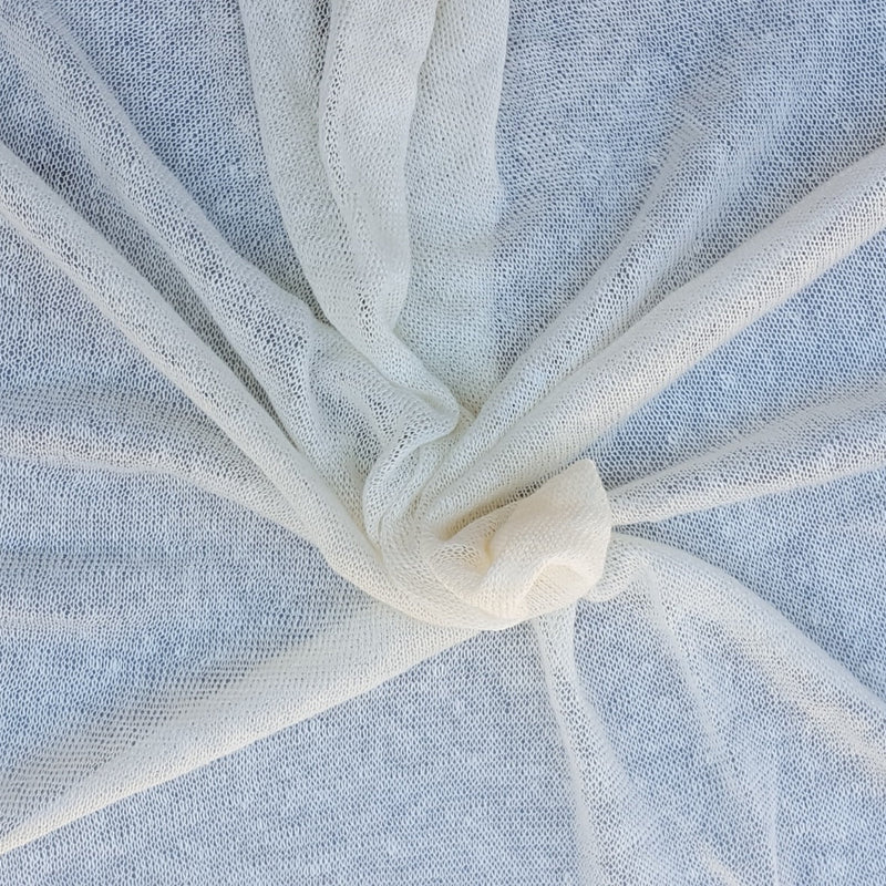 Linen Sweater Knit Ivory