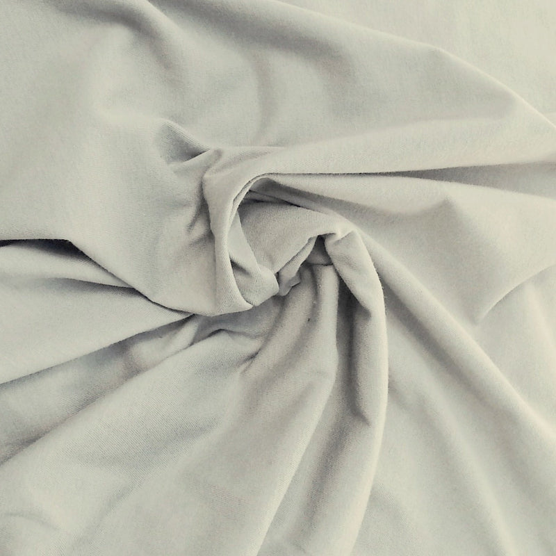 Cotton Jersey Knit Silver
