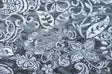 Burnout Jersey Paisley Flower Print