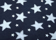 Burnout Jersey Navy Cotton Stars