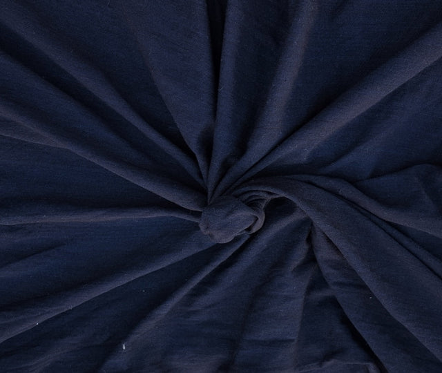 Cotton Jersey Knit Indigo Dye