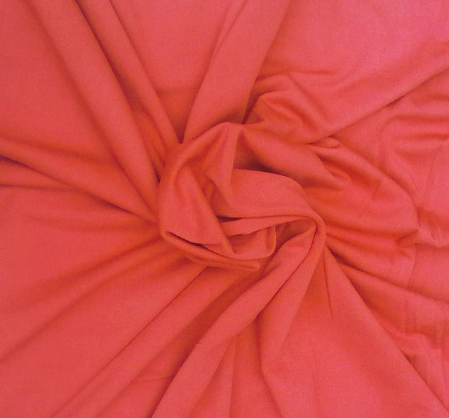 Modal Rayon Spandex Jersey Salmon