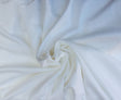 Rib Knit Pima Cotton Blend Off White