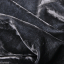 Rayon Velvet Charcoal Prewashed