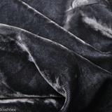 Rayon Velvet Charcoal Prewashed