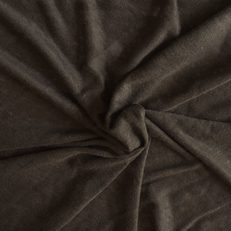 Linen Jersey Brown