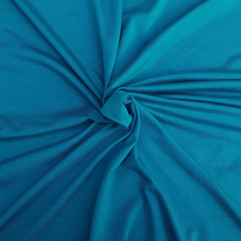 Micro Modal Spandex Jersey Peacock